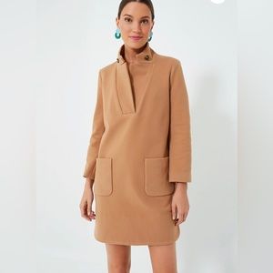 Tuckernuck Camel Emerson Coat Dress